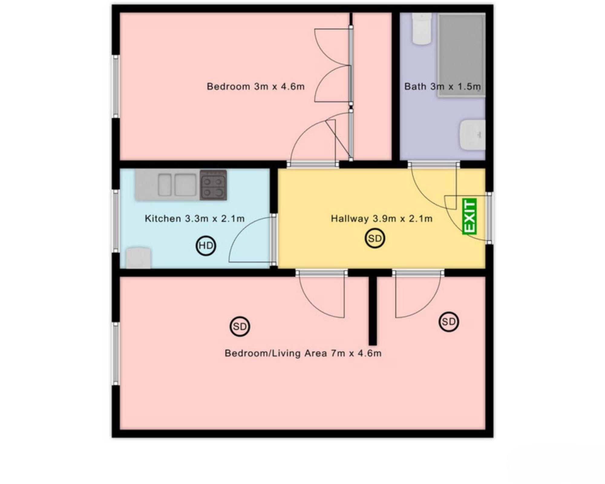 Central Serviced Apartments - 2 Bedroom - Walk Away From City Centre & Universities - Sleeps 4 - 1 X Double 2 X Single - Smart Tvs In All Rooms - Short Term Stays Welcome - Walk Away From Train & Bus Station - Preferred Location For Short Stay In Dun Данди Экстерьер фото