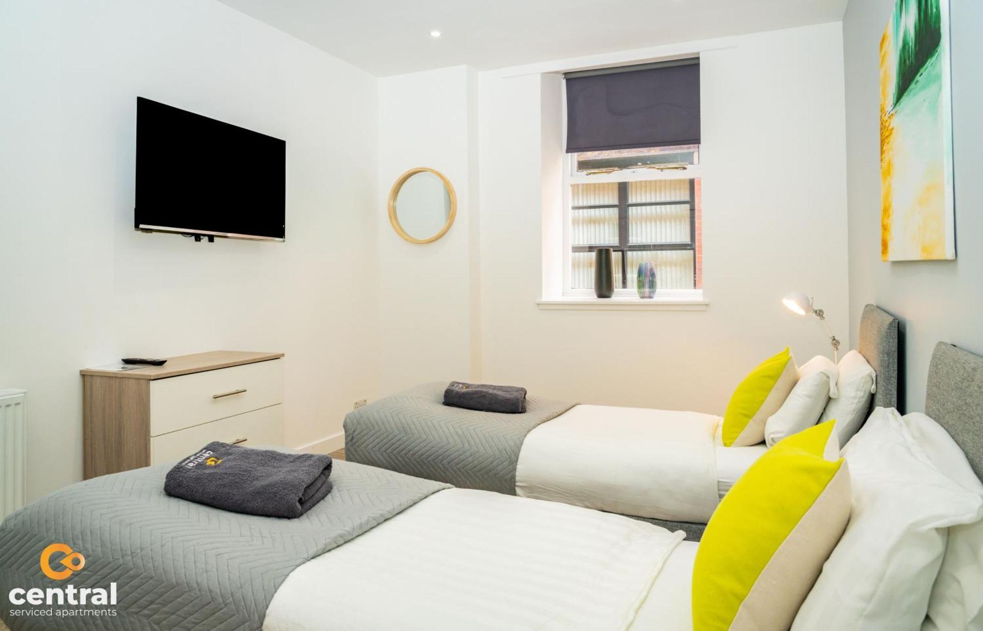 Central Serviced Apartments - 2 Bedroom - Walk Away From City Centre & Universities - Sleeps 4 - 1 X Double 2 X Single - Smart Tvs In All Rooms - Short Term Stays Welcome - Walk Away From Train & Bus Station - Preferred Location For Short Stay In Dun Данди Экстерьер фото